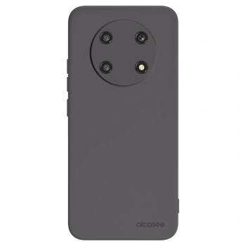 Picasee silikonowe czarne etui na Honor Magic4 Lite 5G - Clear