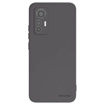 Picasee silikonowe czarne etui na Xiaomi 12 Lite - Clear