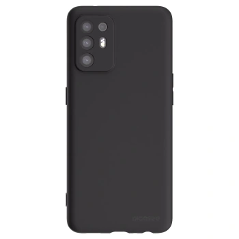 Picasee silikonowe czarne etui na OPPO A94 5G - Clear
