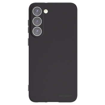 Picasee silikonowe czarne etui na Samsung Galaxy S23+ 5G - Clear