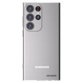 Picasee silikonowe przeźroczyste etui na Samsung Galaxy S23 Ultra 5G - Clear