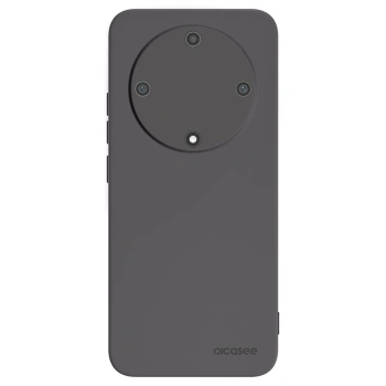 Picasee silikonowe czarne etui na Honor Magic5 Lite 5G - Clear