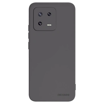 Picasee silikonowe czarne etui na Xiaomi 13 Pro - Clear