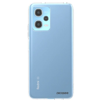 Picasee silikonowe przeźroczyste etui na Xiaomi Redmi Note 12 5G - Clear
