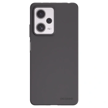 Picasee silikonowe czarne etui na Xiaomi Redmi Note 12 Pro+ 5G - Clear