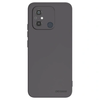 Picasee silikonowe czarne etui na Xiaomi Redmi 12C - Clear