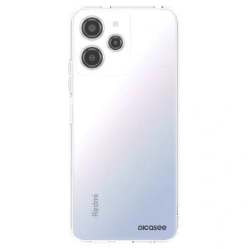 Picasee silikonowe przeźroczyste etui na Xiaomi Redmi 12 4G - Clear
