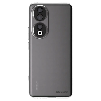 Picasee silikonowe przeźroczyste etui na Honor 90 5G - Clear