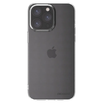 Picasee silikonowe przeźroczyste etui na Apple iPhone 15 Pro Max - Clear