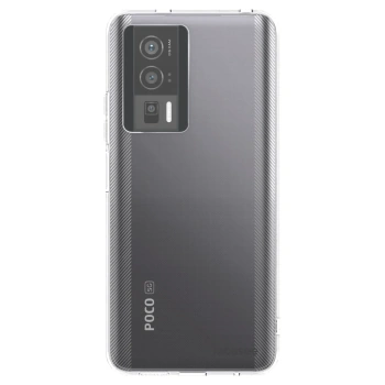 Picasee silikonowe przeźroczyste etui na Xiaomi Poco F5 Pro 5G - Clear
