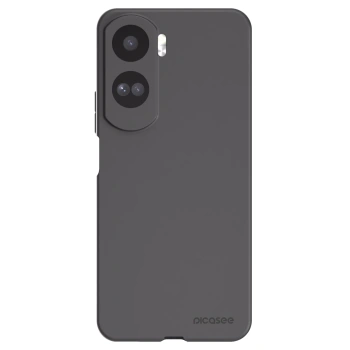 Picasee silikonowe czarne etui na Honor 90 Lite 5G - Clear