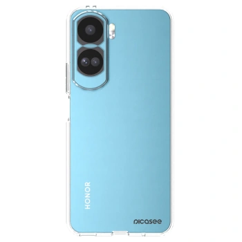 Picasee silikonowe przeźroczyste etui na Honor 90 Lite 5G - Clear