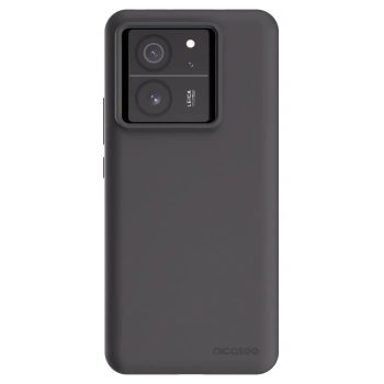 Picasee silikonowe czarne etui na Xiaomi 13T - Clear