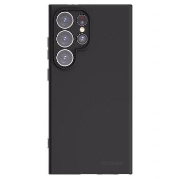 Picasee silikonowe czarne etui na Samsung Galaxy S24 Ultra S928B 5G - Clear