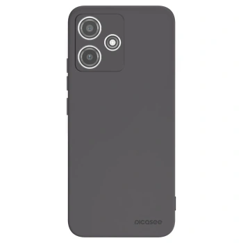 Picasee silikonowe czarne etui na Xiaomi Redmi 12 5G - Clear