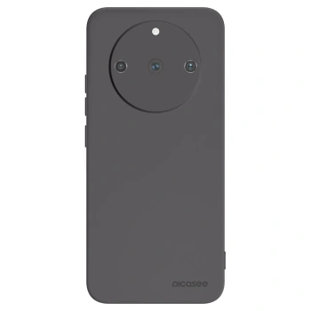 Picasee silikonowe czarne etui na Realme 11 Pro+ - Clear