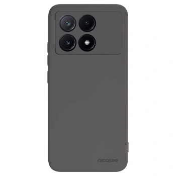Picasee silikonowe czarne etui na Xiaomi Poco X6 Pro - Clear