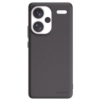 Picasee silikonowe czarne etui na Xiaomi Redmi Note 13 Pro+ 5G - Clear