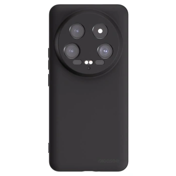Picasee silikonowe czarne etui na Xiaomi 14 Ultra - Clear
