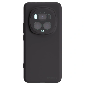 Picasee silikonowe czarne etui na Honor Magic6 Pro - Clear