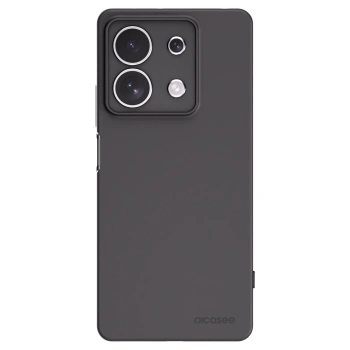 Picasee silikonowe czarne etui na Xiaomi Redmi Note 13 4G - Clear