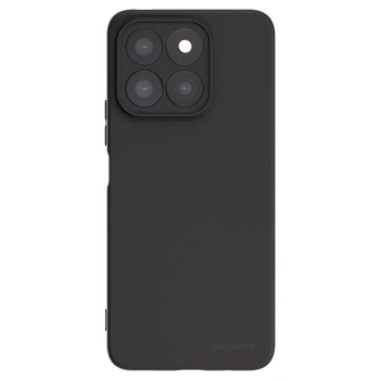 Picasee silikonowe czarne etui na Honor X8b - Clear