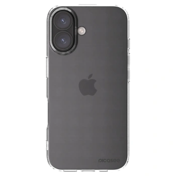 Picasee silikonowe przeźroczyste etui na Apple iPhone 16 - Clear