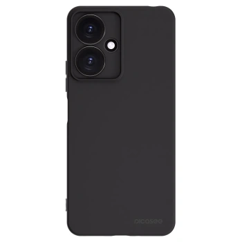 Picasee silikonowe czarne etui na Xiaomi Redmi 13C 5G - Clear