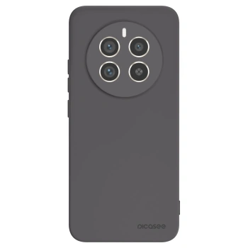 Picasee silikonowe czarne etui na Realme 12 Pro 5G - Clear