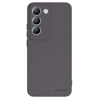 Picasee silikonowe czarne etui na Vivo V40 SE 5G - Clear