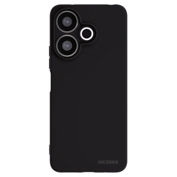 Picasee silikonowe czarne etui na Xiaomi Redmi 13 4G - Clear