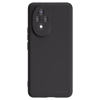 Picasee silikonowe czarne etui na Honor 200 5G - Clear