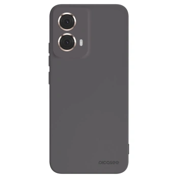 Picasee silikonowe czarne etui na Motorola Moto G85 - Clear