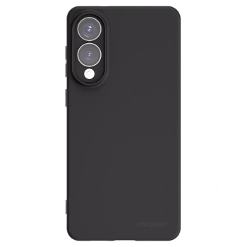 Picasee silikonowe czarne etui na Samsung Galaxy S25 Edge 5G - Clear