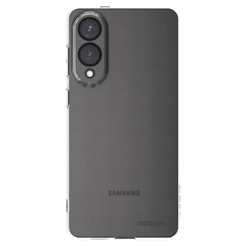 Picasee silikonowe przeźroczyste etui na Samsung Galaxy S25 Edge 5G - Clear