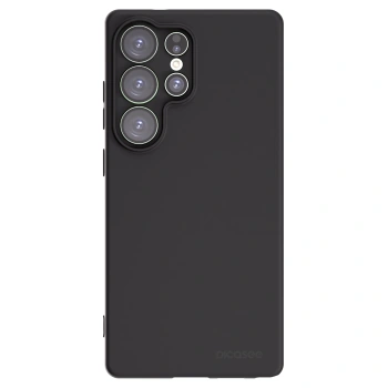 Picasee silikonowe czarne etui na Samsung Galaxy S25 Ultra 5G - Clear