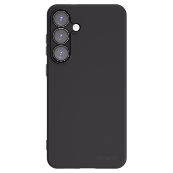 Picasee silikonowe czarne etui na Samsung Galaxy S25+ 5G - Clear