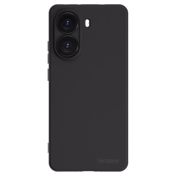 Picasee silikonowe czarne etui na Xiaomi Poco X7 Pro 5G - Clear
