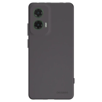 Picasee silikonowe czarne etui na Motorola Moto G35 5G - Clear