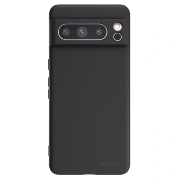 Picasee silikonowe czarne etui na Google Pixel 8 Pro - Clear