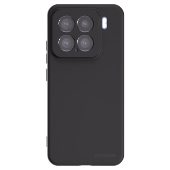 Picasee silikonowe czarne etui na Xiaomi 15 - Clear