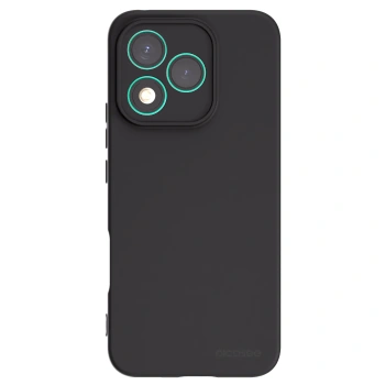 Picasee silikonowe czarne etui na Honor 400 Lite 5G - Clear