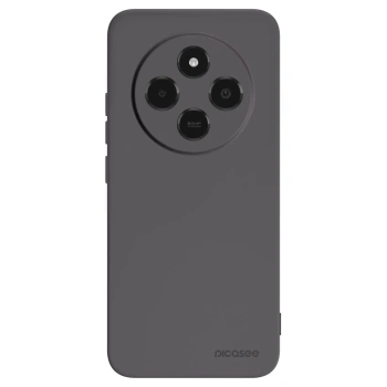 Picasee silikonowe czarne etui na Xiaomi Poco C75 - Clear