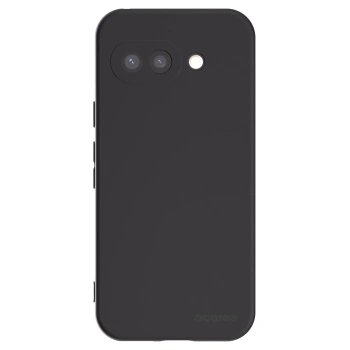 Picasee silikonowe czarne etui na Google Pixel 9a - Clear