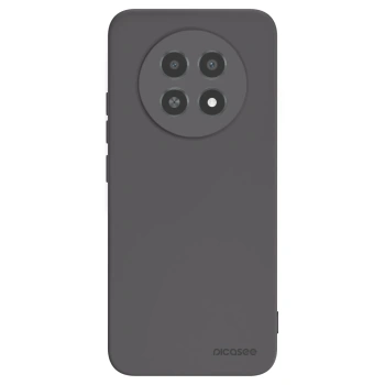 Picasee silikonowe czarne etui na Realme 12X - Clear