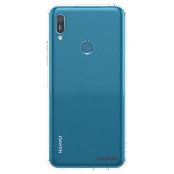 Picasee silikonowe przeźroczyste etui na Huawei Y6 2019 - Clear