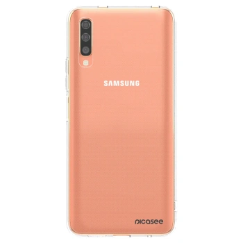 Picasee silikonowe przeźroczyste etui na Samsung Galaxy A70 A705F - Clear