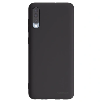 Picasee silikonowe czarne etui na Samsung Galaxy A70 A705F - Clear