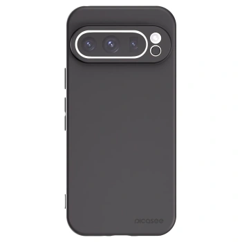 Picasee silikonowe czarne etui na Google Pixel 9 Pro XL - Clear