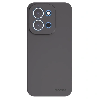 Picasee silikonowe czarne etui na Xiaomi Redmi 15C 4G - Clear